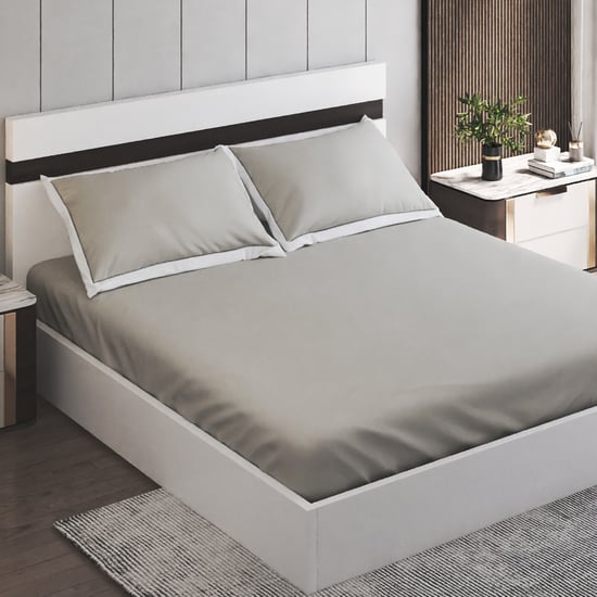 Color Bliss Cotton 200TC 3Pcs Super King Bedsheet Set