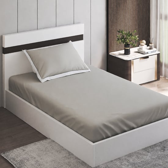 Color Bliss Cotton 200TC 2Pcs Single Bedsheet Set