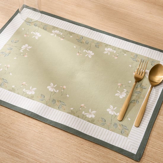 Drake Botanica Cotton Printed Reversible Placemat