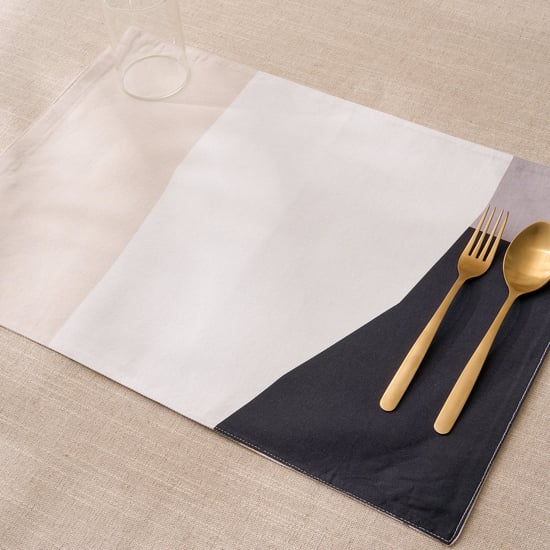 Drake Ecliptic Saga Monochrome Cotton Printed Reversible Placemat