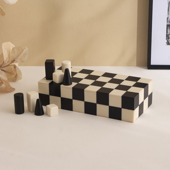 Acrome Zion Polyresin Decorative Chess Set