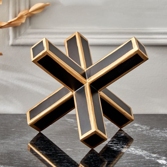 Royale Zion Metal Geometric Table Accent