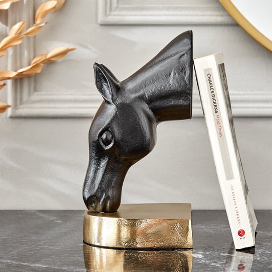 Royale Zion Metal Horse Bookend