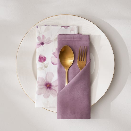 Drake Mystic Garden Set of 2 Cotton Table Napkins
