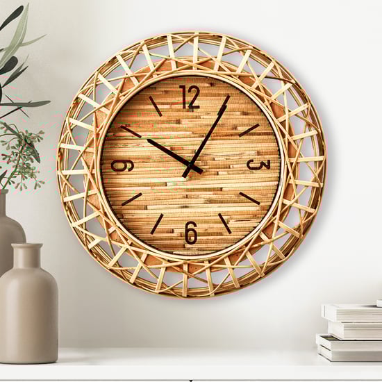Casablanca Aspire Wooden Wall Clock - 50cm