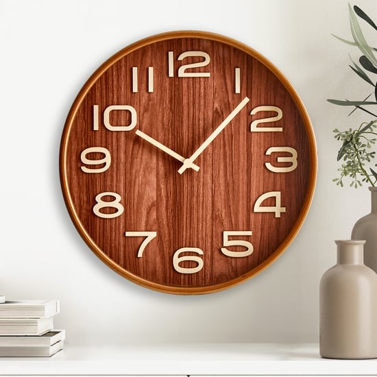 Casablanca Aspire Wooden Wall Clock - 32cm