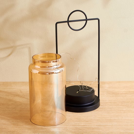 Serena Ignite Glass LED Decorative Light with Metal Frame