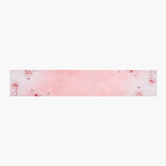 Alora Blush Serenity Printed Reversible Table Runner