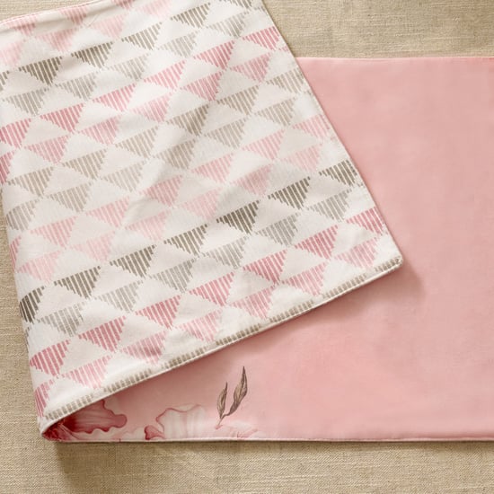 Alora Blush Serenity Printed Reversible Table Runner