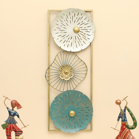 VEDAS Mystical India Metal Wall Accent