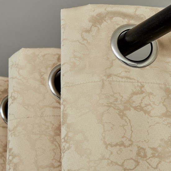 Arbor Set of 2 Jacquard Blackout Window Curtains