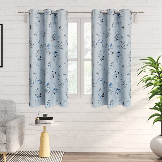 Brixton Avalon Set of 2 Printed Blackout Window Curtains