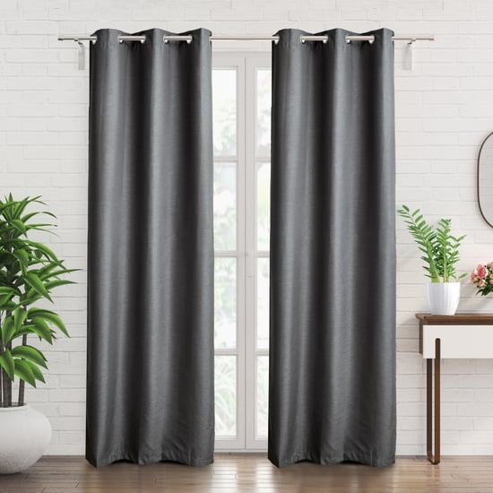 Aldeco Set of 2 Blackout Door Curtains
