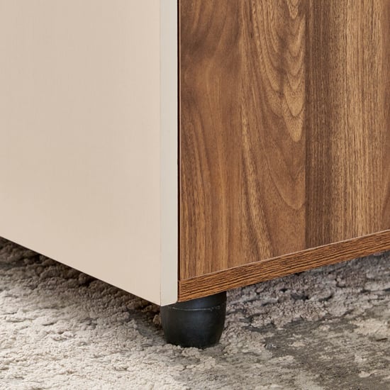 Addison 20 Pair Shoe Cabinet - Walnut