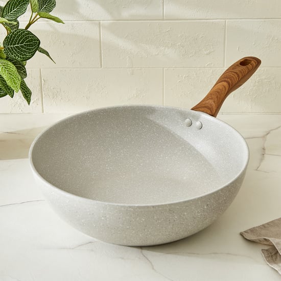 Allure Lian Aluminium Non Stick Wok - 4.3L
