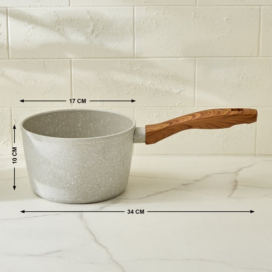 Allure Lian Aluminium Non Stick Milk Pan - 1.75 L