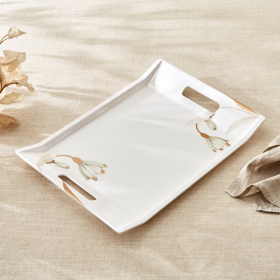 Meadows Opulence Melamine Printed Serving Tray - 38x27cm