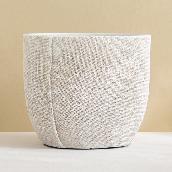 Fawn Polyresin Planter