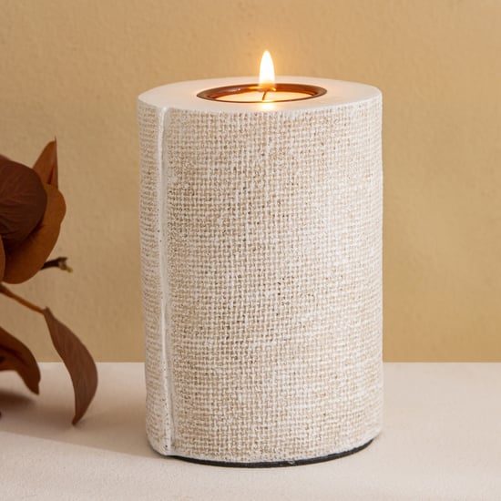 Fawn Polyresin Candle Holder - Large