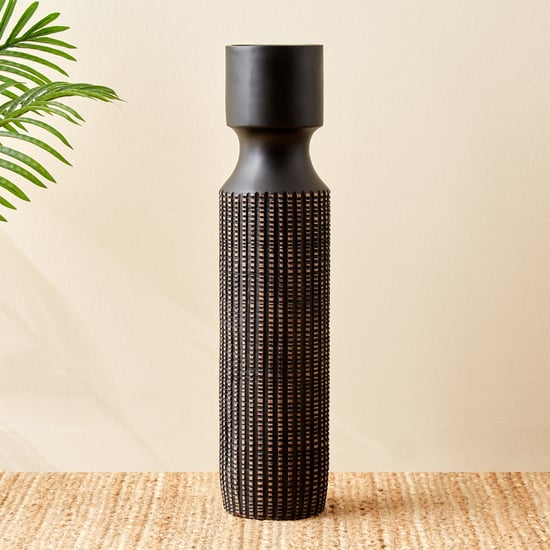 Colossal Monochrome Polyresin Vase