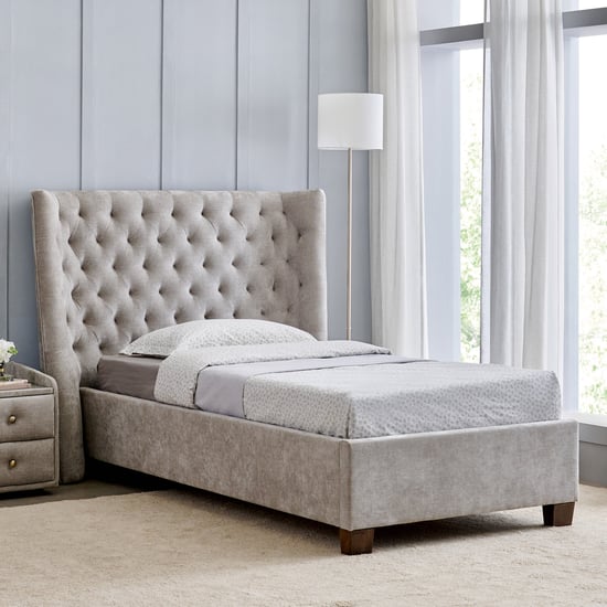Stellar Elite Ursula Single Bed - Grey