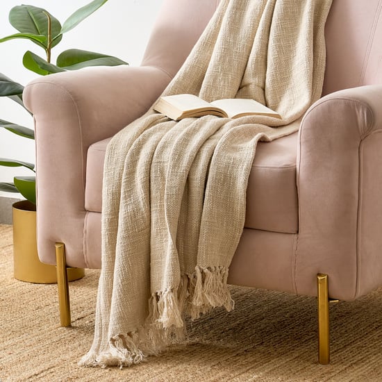 Ashville Cotton Single Throw with Tassels