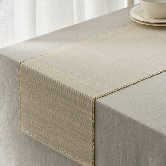 Drake Monochrome Straw Table Runner