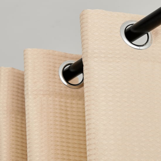 Sierra Set of 2 Woven Light Filtering Window Curtains
