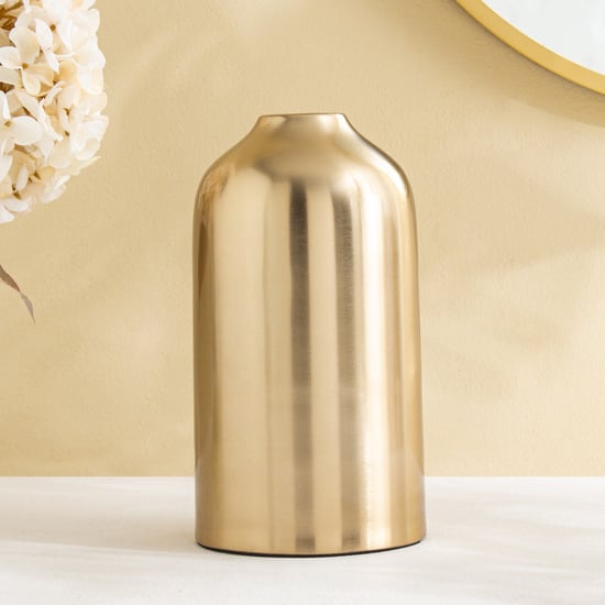 Grantley Opt Stravia Metal Vase - Small