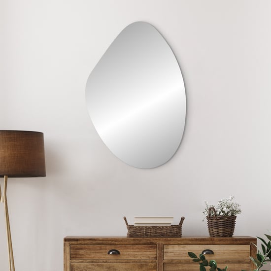 Reflection Edge Frameless Wall Mirror - 48x70cm