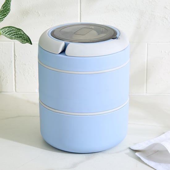 Korobka Savor Stainless Steel 2-Tier Insulated Lunch Box - 740ml