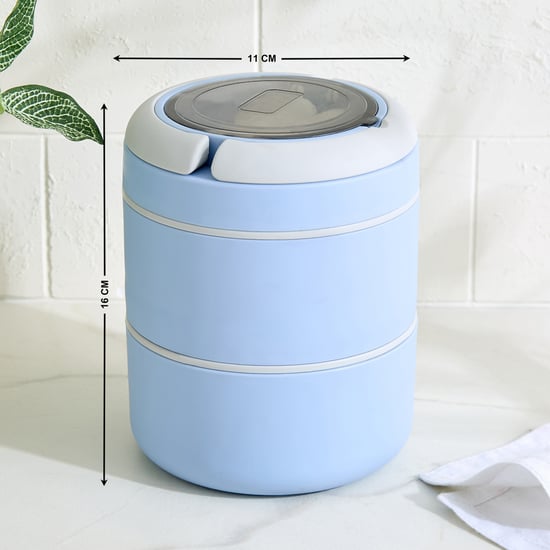 Korobka Savor Stainless Steel 2-Tier Insulated Lunch Box - 740ml