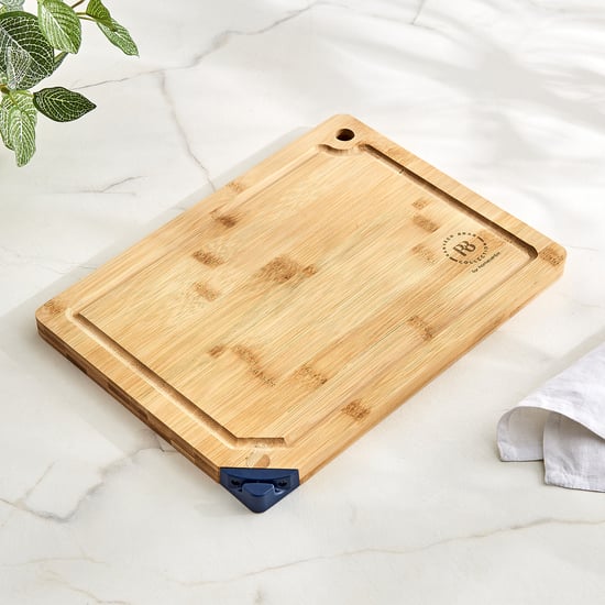 Regal Luxe Tranquil Bamboo Chopping Board with Knife Sharpener