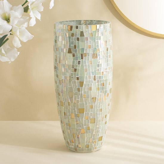 Tamaira Plume Glass Vase