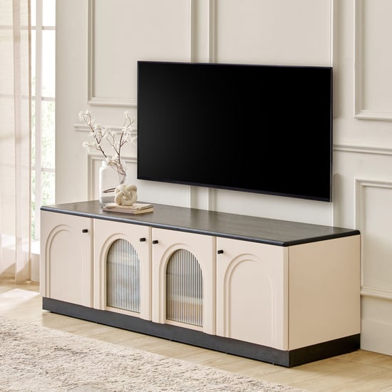 Saga TV Unit - Cream