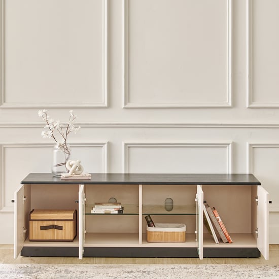 Saga TV Unit - Cream
