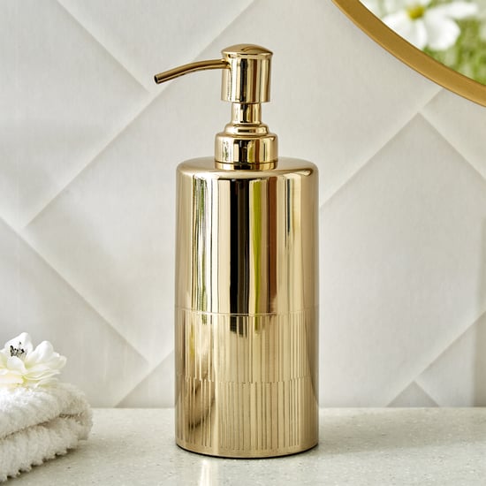 Opulence Etched Metal Soap Dispenser - 400ml