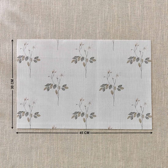 Mandarin Botanica PVC Printed Placemat