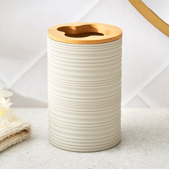 Intelio Boyle Taupe Tooth Brush Holder