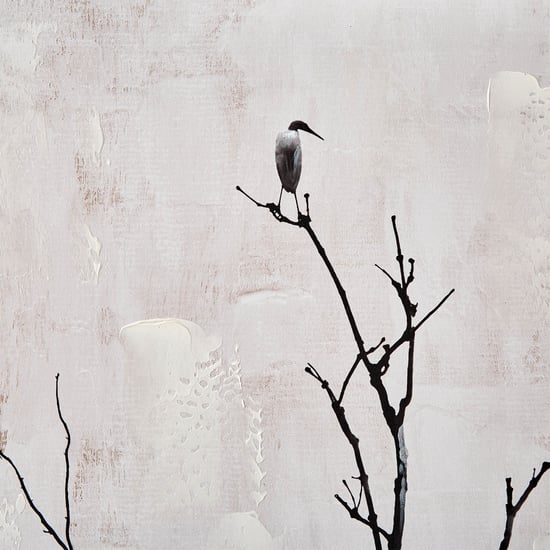 Artistry Dawn Canvas Hand Painted Birds Picture Frame - 50x70cm