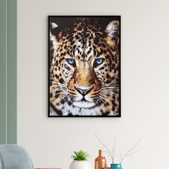 Artistry Dawn Canvas Hand Painted Tiger Picture Frame - 50x70cm