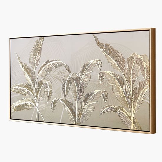 Artistry Sartora Canvas Leaf Picture Frame - 100x50cm