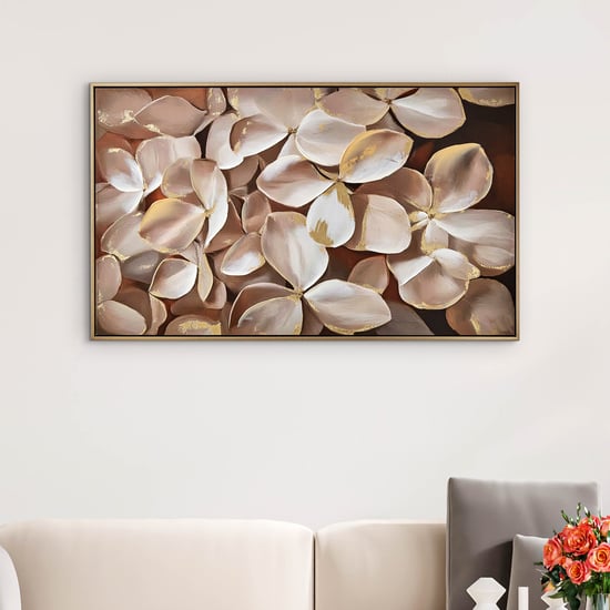 Artistry Sohome Canvas Hand Painted Floral Picture Frame - 100x60cm