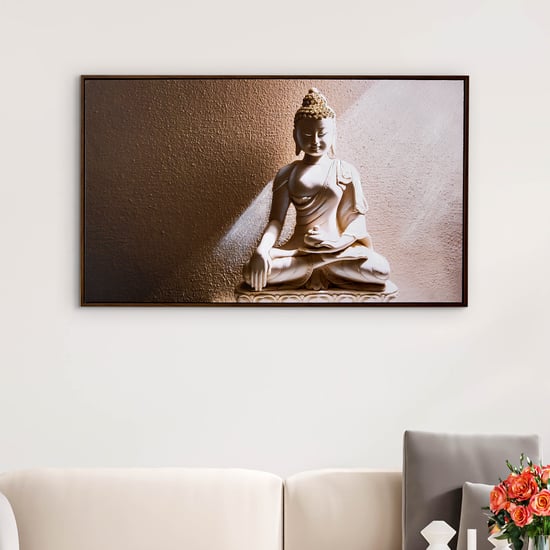 Artistry Sohome Canvas Hand Painted Buddha Picture Frame - 100x60cm