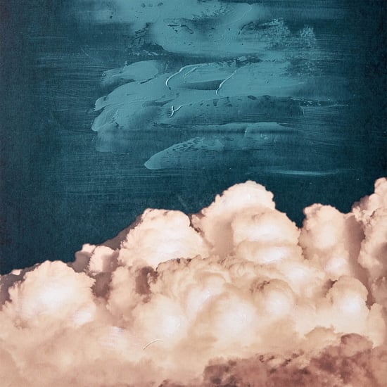 Artistry Dusk Canvas Hand Painted Cloud Picture Frame - 50x70cm