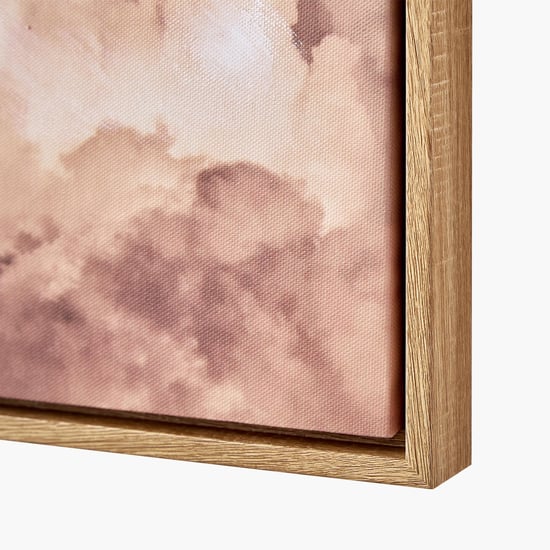 Artistry Dusk Canvas Hand Painted Cloud Picture Frame - 50x70cm