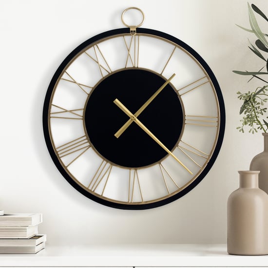 Casablanca Folk Metal Wall Clock - 50cm