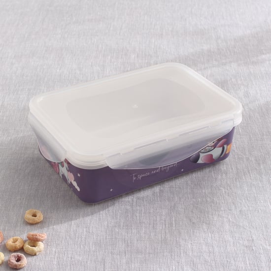 Slate Kids Space Melamine Printed Lunch Box - 800ml