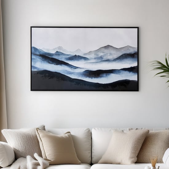 Artistry Dawn Canvas Mountain Picture Frame - 100x60cm
