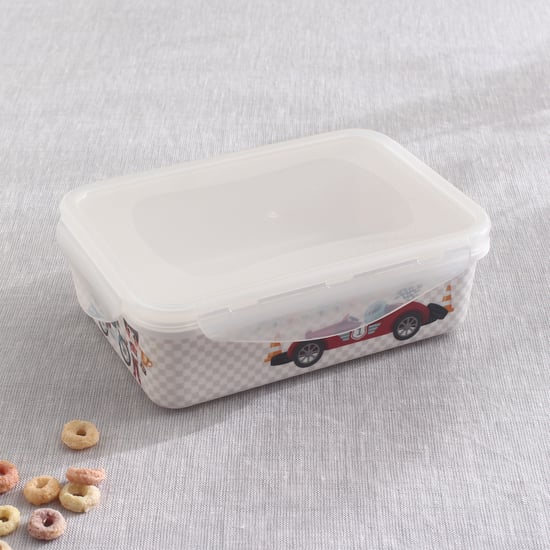 Slate Kids Car Melamine Printed Lunch Box - 800ml